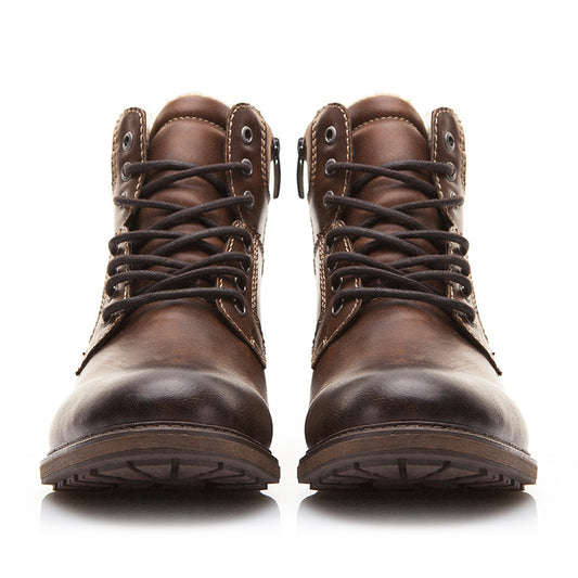 Botas de Nieve Retro con Cordones - Image 2