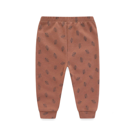 Pantalones de Algodón para Bebé Protección Abdominal Cintura Alta Transpirables - Image 2