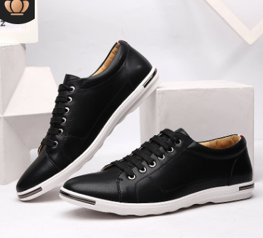 Zapatos Casuales de Cuero para Hombre Talla Grande - Cómodos y Transpirables - Image 2