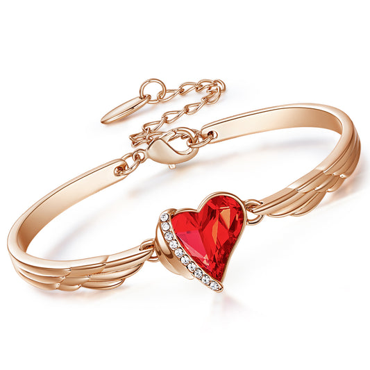 Pulsera Alas de Ángel Rosa - Image 2