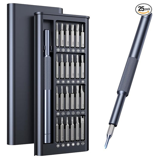 Juego de Destornillador de Precisión 25 en 1 - Herramientas Portátiles para Reparaciones del Hogar - Image 2