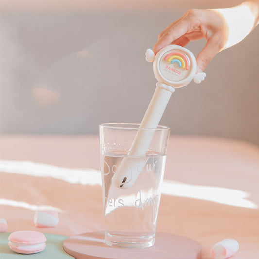 Difusor Humidificador Inalámbrico Rainbow con Luz LED - Image 2