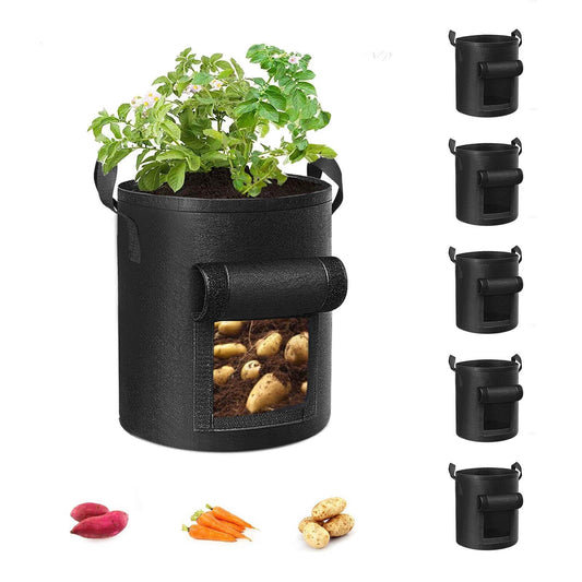 Maceta de Tela con Tapa para Cultivo de Plantas - Image 2
