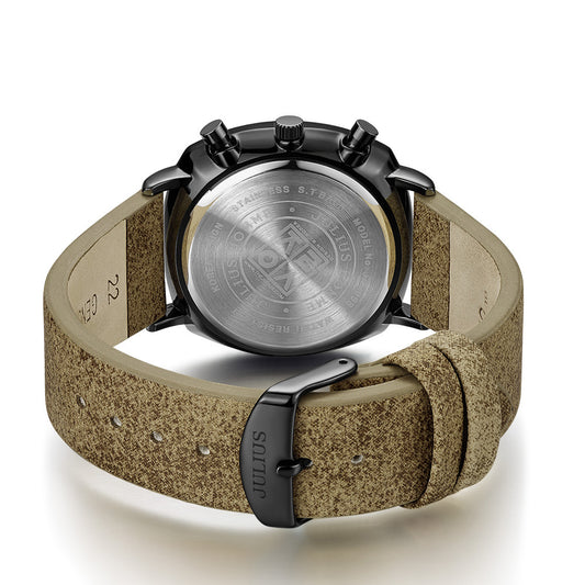 Reloj de Pulsera para Hombre con Esfera Grande y Correa Resistente al Agua - Image 2