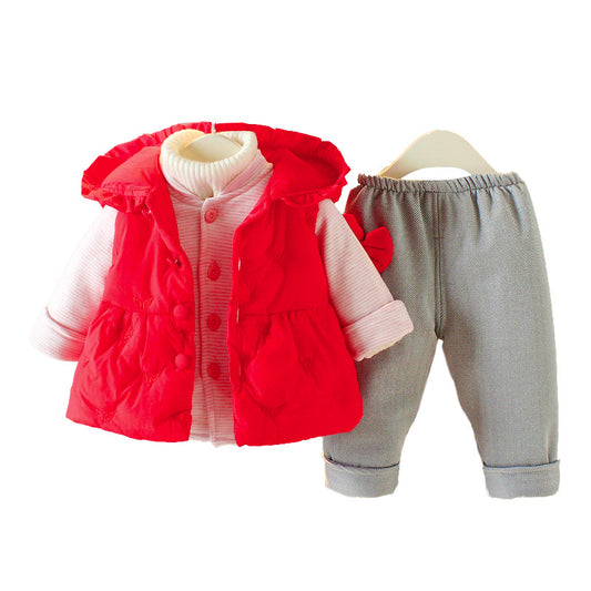 Chaleco Tricot Estilo Western de Tres Piezas - Image 2