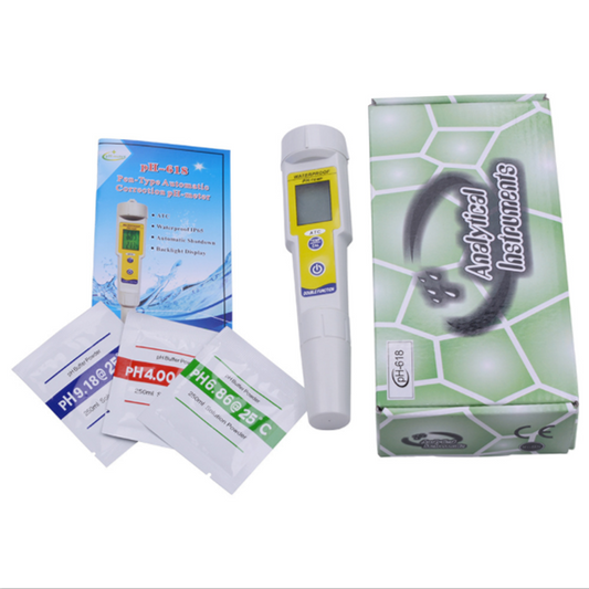 Medidor de pH Portátil Resistente al Agua PH-618 - Image 2