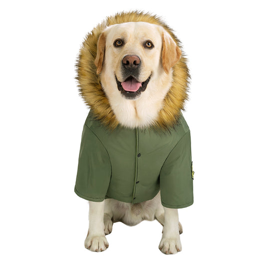 Abrigo Acolchado para Perros Grandes - Protección Otoño e Invierno - Image 2