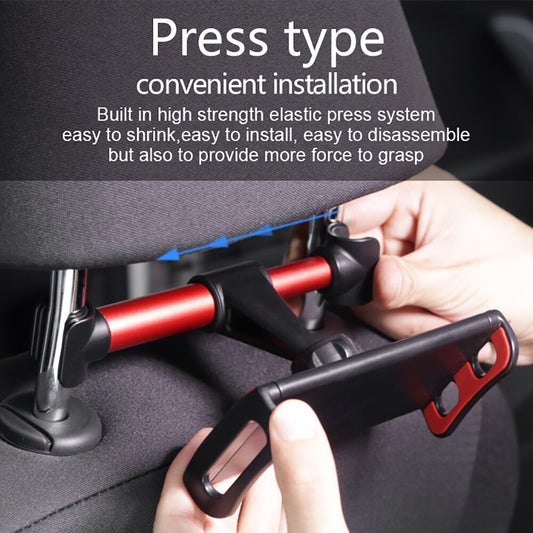 Soporte de Aluminio para Celular en Reposacabezas del Auto - Navegación sin Obstrucciones - Image 2