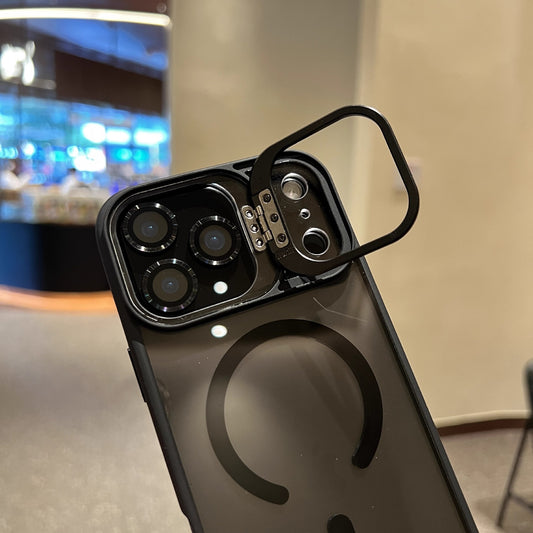 Funda para Celular con Soporte de Metal para Lente y Protector Integrado - Image 2