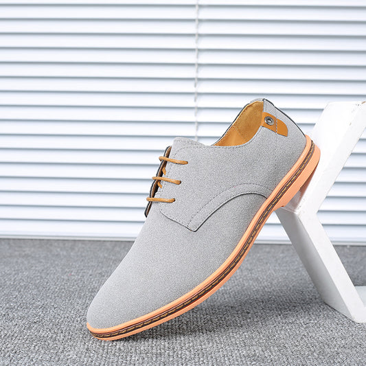 Zapatos Casuales de Cuero Nobuk para Hombre - Image 2