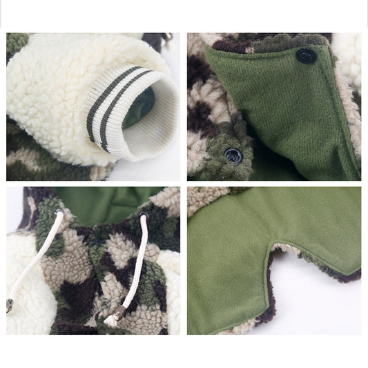 Ropa de Camuflaje para Perros Grandes - Golden Retriever, Labrador y Samoyedo - Image 2