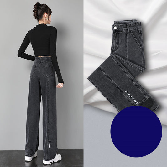 Pantalones Anchos Sueltos de Corte Recto para Mujer - Image 2