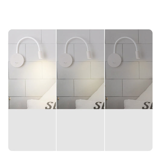 Lámpara de Pared Recargable sin Perforaciones para Mesita de Noche - Image 2