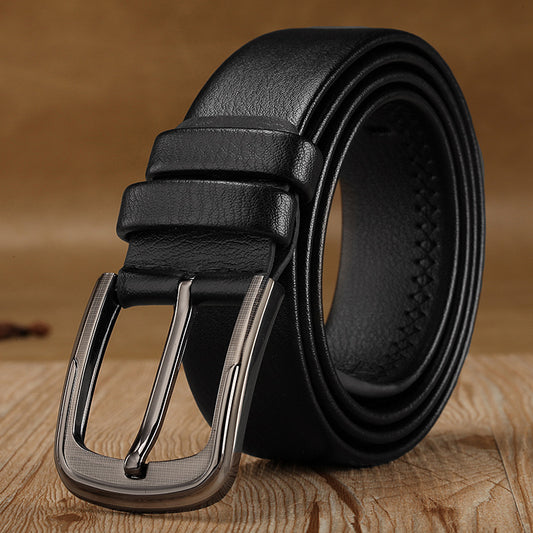 Cinturón Casual para Hombre con Hebilla Metálica Ajustable - Image 2