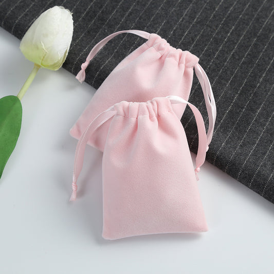 Bolsa de Franela con Cordón para Joyas y Accesorios - Image 2