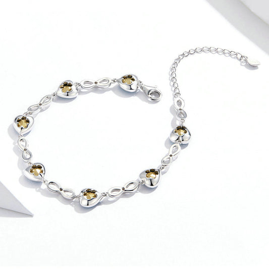 Pulsera Corazón del Mar Azul - Image 2