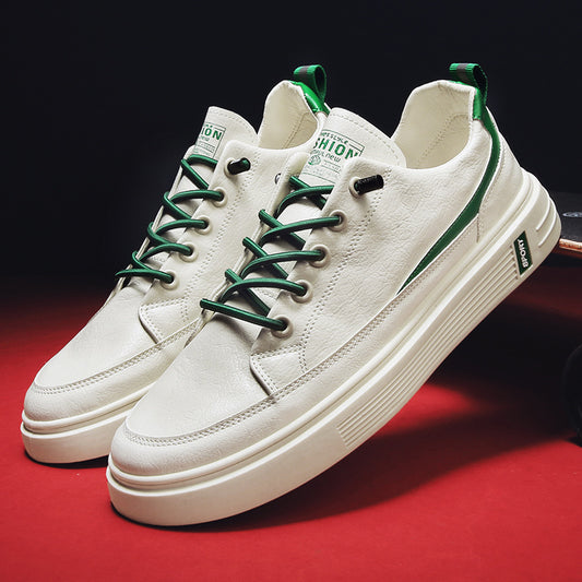 Tenis Casuales de Cuero para Hombre Primavera y Otoño - Image 2