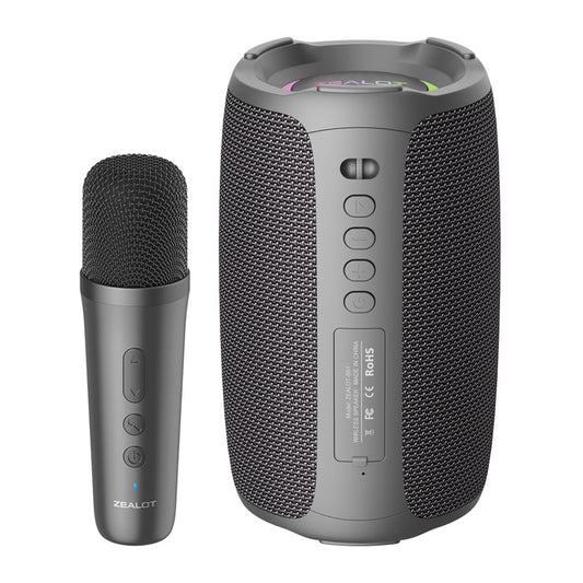 Parlante Bluetooth Portátil con Micrófono Inalámbrico para Karaoke - Image 7