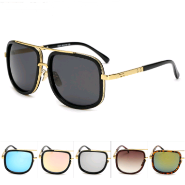 Gafas de Sol Retro Metal - Estilo Street Fashion - Image 2