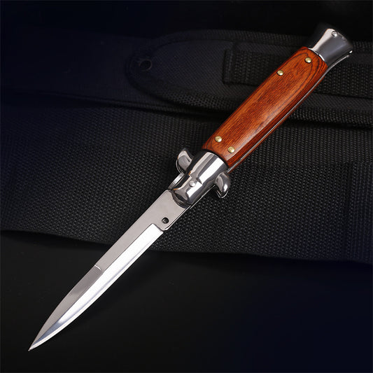 Cuchillo Plegable Táctico de Alta Dureza para Aventuras al Aire Libre - Image 2