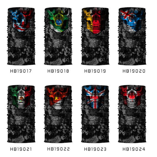 Toalla Mágica con Impresión Digital de Calavera 3D - Image 2