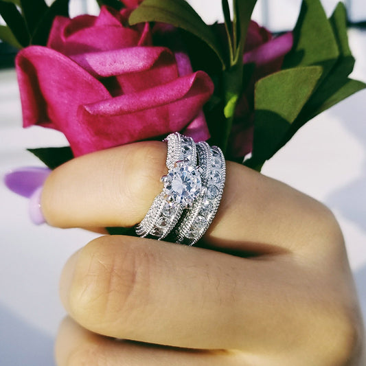 Anillo de Plata para Bodas y Compromiso para Mujer - Image 2