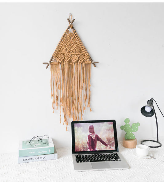 Tapiz de Macramé Nórdico para Pared - Decoración Interior Artesanal - Image 2
