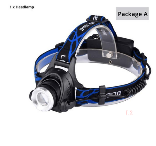Linterna Frontal LED Inteligente con Sensor y Carga USB para Pesca y Actividades Nocturnas - Image 2