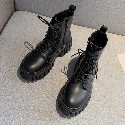 Botas Motociclistas Estilo Británico con Suela Reforzada - Image 2