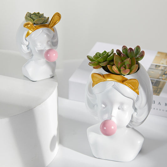 Maceta Decorativa para Suculentas - Diseño Moderno para Interiores - Image 2