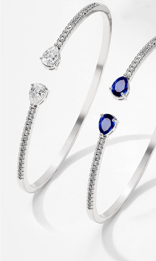 Pulsera de Lujo Personalizada con Circonitas Multicolores - Image 2