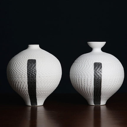 Jarrón Decorativo de Cerámica Minimalista Moderno - Image 2