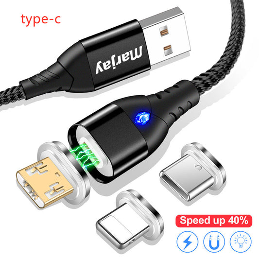 Cable de Datos Magnético 3 en 1 con Absorción Rápida - Image 2