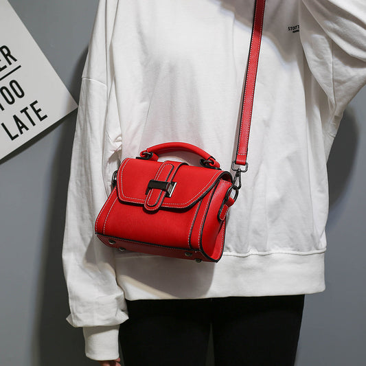 Bolso Cuadrado Coreano Pequeño para Mujer - Bandolera Portátil y Elegante - Image 2