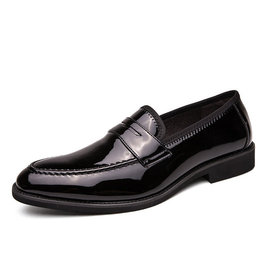 Zapatos de Cuero Ejecutivos Hombre - Diseño Mocasín Brillante Premium - Image 2