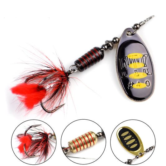 Señuelo Biónico Rotatorio de Metal para Pesca Marina - Image 2