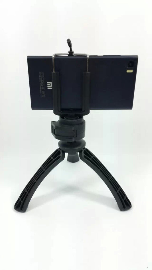 Soporte de Trípode Portátil y Ajustable para Celular y Cámara (Negro) - Image 2