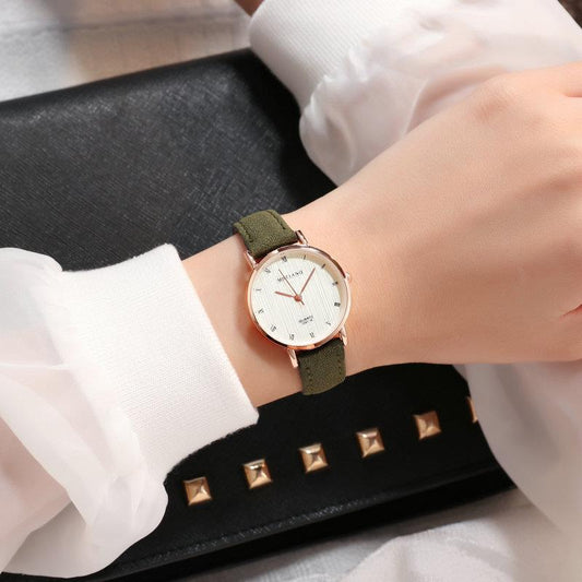 Reloj de Cuarzo para Dama Casual con Correa, Diseño de Pareja - Image 2