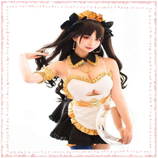 Peluca Cosplay Rin Tosaka - Cabello Sintético Premium - Image 2