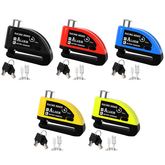 Candado de Disco con Alarma Antirrobo Portátil para Bicicleta y Vehículos Eléctricos - Image 2