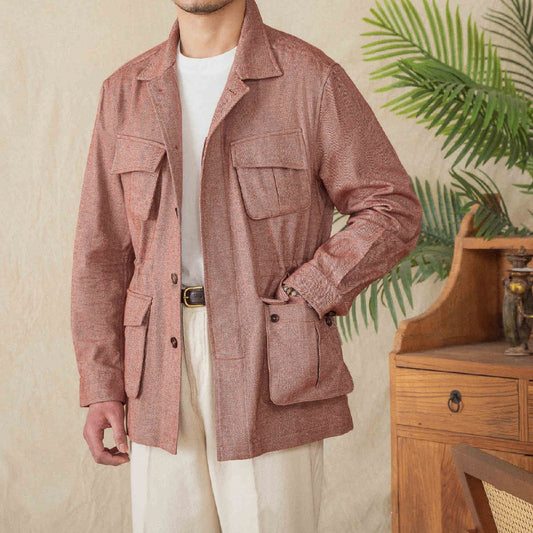 Chaqueta Casual Retro Espiga Transpirable - Image 2