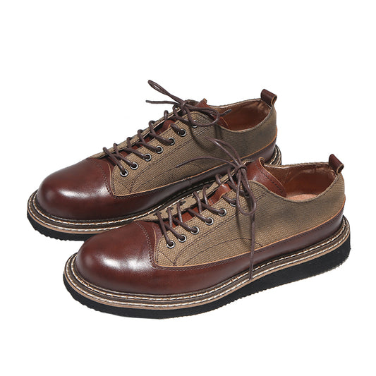 Zapatos de Cuero Retro Británico Minimalistas - Estilo Casual Versátil - Image 2
