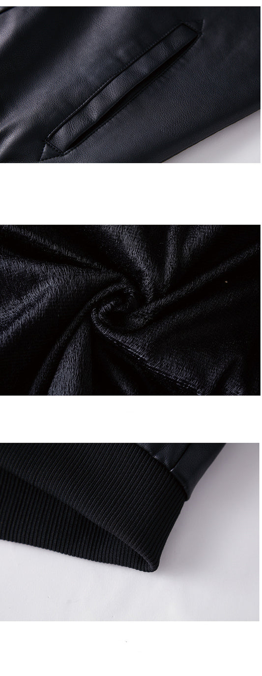 Chaqueta de Cuero Curtido para Hombre - Image 2