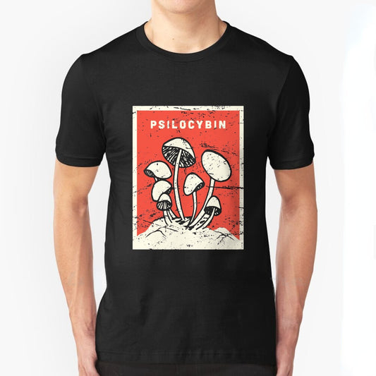 Camiseta Estampada con Hongos para Hombre y Mujer - Image 2