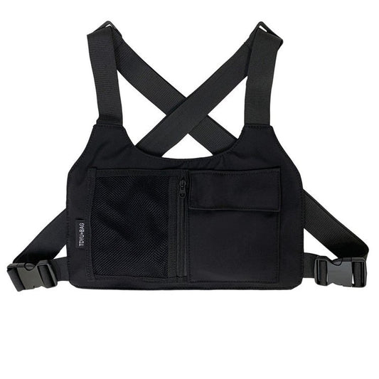 Mochila Táctica Pectoral Multifuncional - Estilo Hip Hop Urbano - Image 2