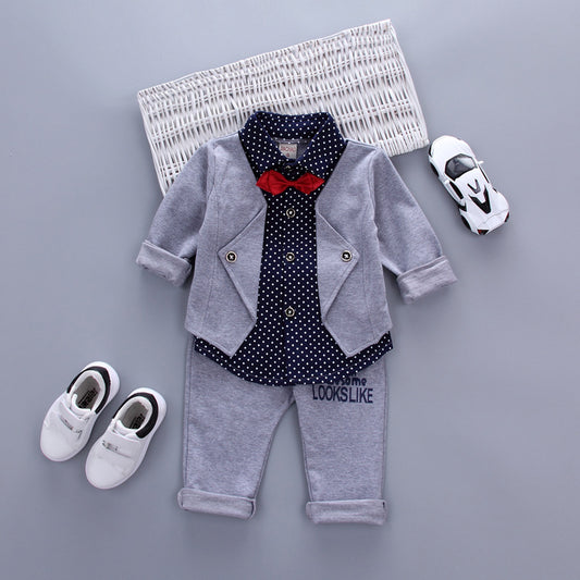 Conjunto Falso Dos Piezas para Niños - Estilo Moderno y Versátil - Image 2