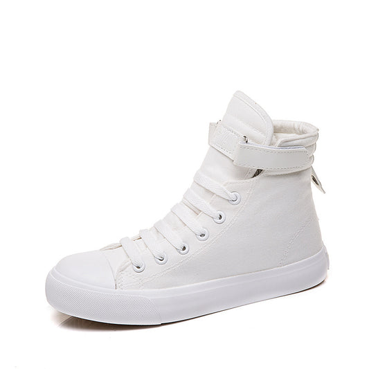Zapatos de lona para estudiantes con cierre de velcro - Image 2
