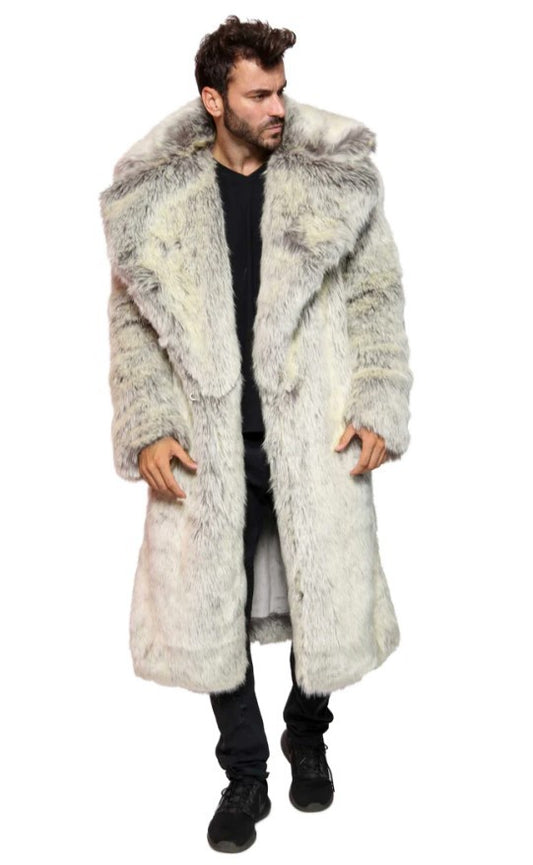 Abrigo de Piel Hombre Suelto y Casual para Invierno - Image 2