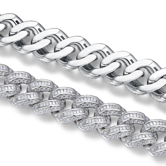 Pulsera de Plata S925 con Moissanita Premium - Joyería de Lujo Minimalista - Image 2