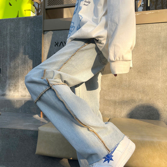 Jeans Hip Hop con Letras de Personalidad para Niños - Image 2